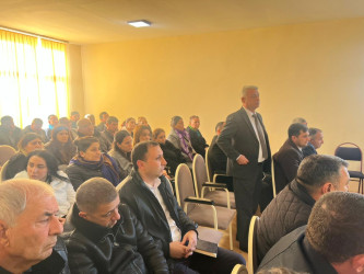 RİH başçısı Alı Alıyev Qazaxlar kəndində səyyar qəbul keçirdi!